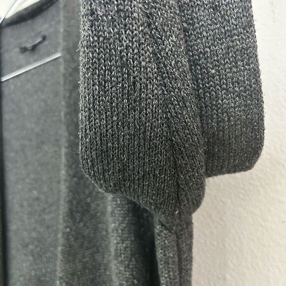 EILEEN FISHER Metallic Open Cardigan Sweater Medium Sparkle Knit Neutral Luxe - Picture 7 of 16